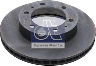 DT Spare Parts 14.43025 - Тормозной диск autospares.lv