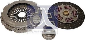 DT Spare Parts 1.61304 - Комплект сцепления autospares.lv