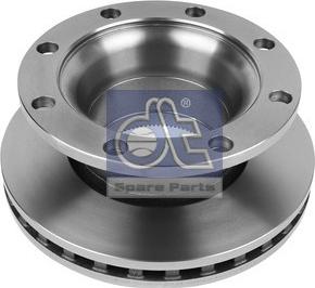 DT Spare Parts 10.24104 - Тормозной диск autospares.lv