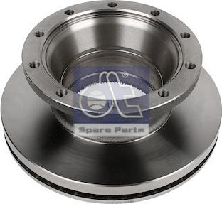 DT Spare Parts 10.24100 - Тормозной диск autospares.lv