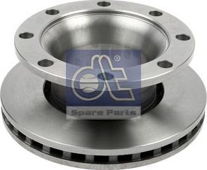 DT Spare Parts 10.24103 - Тормозной диск autospares.lv