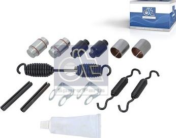 DT Spare Parts 10.23301 - Ремкомплект, крепление тормозных колодок autospares.lv