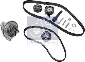 DT Spare Parts 11.90228 - Водяной насос + комплект зубчатого ремня ГРМ autospares.lv