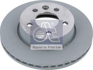 DT Spare Parts 11.62500 - Тормозной диск autospares.lv