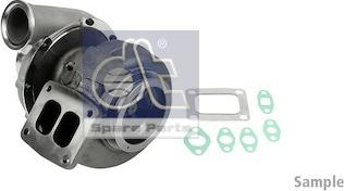 DT Spare Parts 1.10820 - Турбина, компрессор autospares.lv