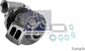 DT Spare Parts 1.10821 - Турбина, компрессор autospares.lv