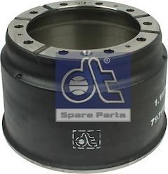 DT Spare Parts 1.18700 - Тормозной барабан autospares.lv