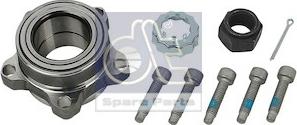 DT Spare Parts 13.91100 - Подшипник ступицы колеса, комплект autospares.lv