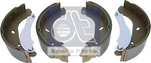 DT Spare Parts 13.93128 - Комплект тормозных колодок, барабанные autospares.lv