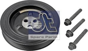 DT Spare Parts 13.43576 - Шкив коленчатого вала autospares.lv