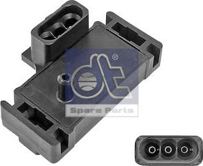 DT Spare Parts 13.42601 - Датчик, давление во впускной трубе autospares.lv