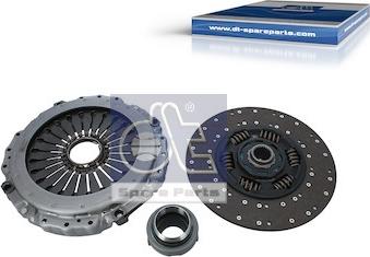 DT Spare Parts 1.31510 - Комплект сцепления autospares.lv