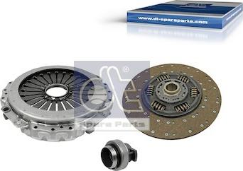 DT Spare Parts 1.31338 - Комплект сцепления autospares.lv