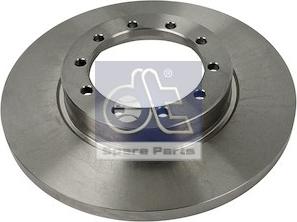 DT Spare Parts 13.31008 - Тормозной диск autospares.lv