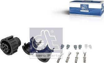 DT Spare Parts 1.32178 - Вилка, штекер прицепа autospares.lv