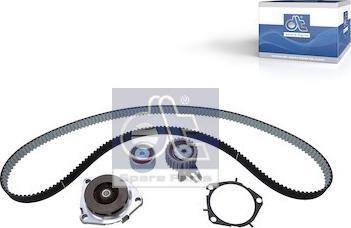 DT Spare Parts 12.90317 - Водяной насос + комплект зубчатого ремня ГРМ autospares.lv