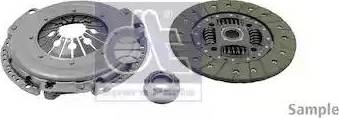 DT Spare Parts 12.92209 - Комплект сцепления autospares.lv