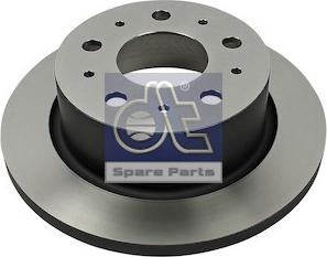 DT Spare Parts 12.41006 - Тормозной диск autospares.lv