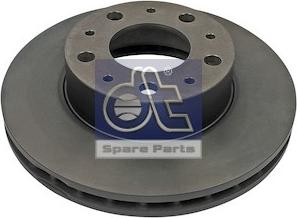 DT Spare Parts 12.41003 - Тормозной диск autospares.lv