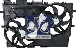 DT Spare Parts 12.19003 - Вентилятор, охлаждение двигателя autospares.lv