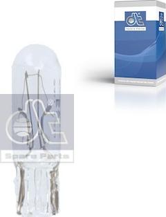DT Spare Parts 1.21579 - Лампа накаливания, освещение щитка приборов autospares.lv