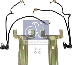 DT Spare Parts 1.21610 - Сигнализатор, износ тормозных колодок autospares.lv