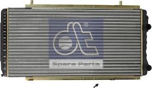 DT Spare Parts 12.17000 - Радиатор, охлаждение двигателя autospares.lv