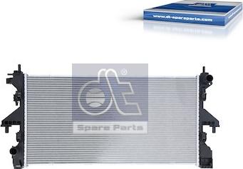 DT Spare Parts 12.17010 - Радиатор, охлаждение двигателя autospares.lv