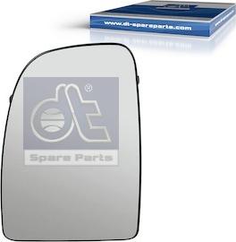 DT Spare Parts 12.83401 - Зеркальное стекло, наружное зеркало autospares.lv