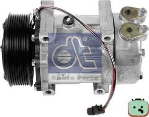 DT Spare Parts 1.23024 - Компрессор кондиционера autospares.lv