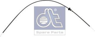 DT Spare Parts 1.22876 - Тросик заслонки отопителя autospares.lv