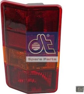 DT Spare Parts 12.74009 - Задний фонарь autospares.lv