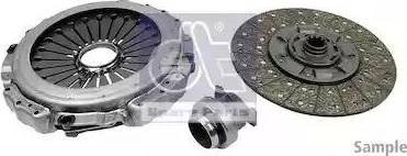 DT Spare Parts 3.94061 - Комплект сцепления autospares.lv