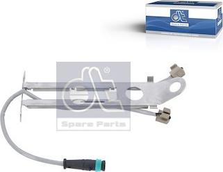 DT Spare Parts 3.96454 - Сигнализатор, износ тормозных колодок autospares.lv