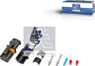 DT Spare Parts 3.93308 - Вилка, штекер прицепа autospares.lv