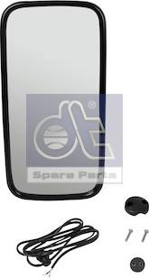 DT Spare Parts 3.86001SP - Наружное зеркало autospares.lv