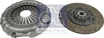 DT Spare Parts 2.93085 - Комплект сцепления autospares.lv