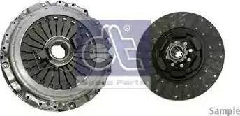 DT Spare Parts 2.93028 - Комплект сцепления autospares.lv