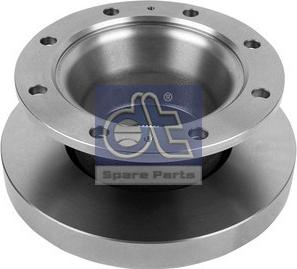 DT Spare Parts 2.40555 - Тормозной диск autospares.lv