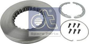 DT Spare Parts 2.40347 - Тормозной диск autospares.lv