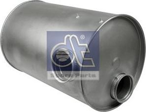 DT Spare Parts 2.14192 - Средний / конечный глушитель ОГ autospares.lv