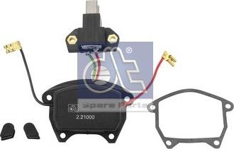 DT Spare Parts 2.21000 - Регулятор напряжения, генератор autospares.lv