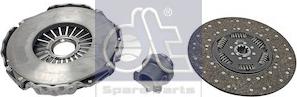 DT Spare Parts 7.90597 - Комплект сцепления autospares.lv