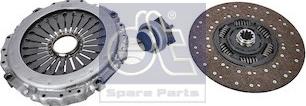 DT Spare Parts 7.90516 - Комплект сцепления autospares.lv