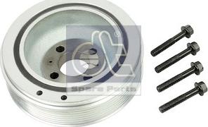 DT Spare Parts 7.54744 - Шкив коленчатого вала autospares.lv