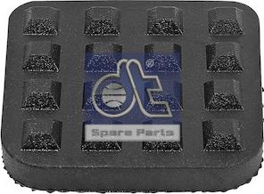 DT Spare Parts 7.15510 - Накладка на педаль, педаль сцепления autospares.lv