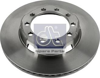 DT Spare Parts 7.36013 - Тормозной диск autospares.lv