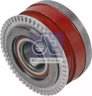 DT Spare Parts 7.32508 - Ступица колеса, поворотный кулак autospares.lv