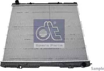 DT Spare Parts 7.21009 - Радиатор, охлаждение двигателя autospares.lv