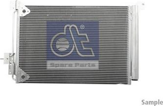 DT Spare Parts 7.74021 - Конденсатор кондиционера autospares.lv